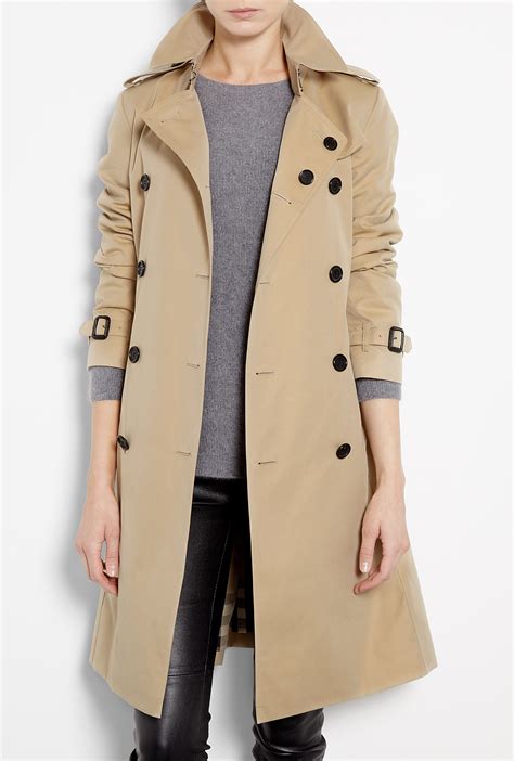 burberry brit honey cotton trench coat|authentic Burberry Brit trench coat.